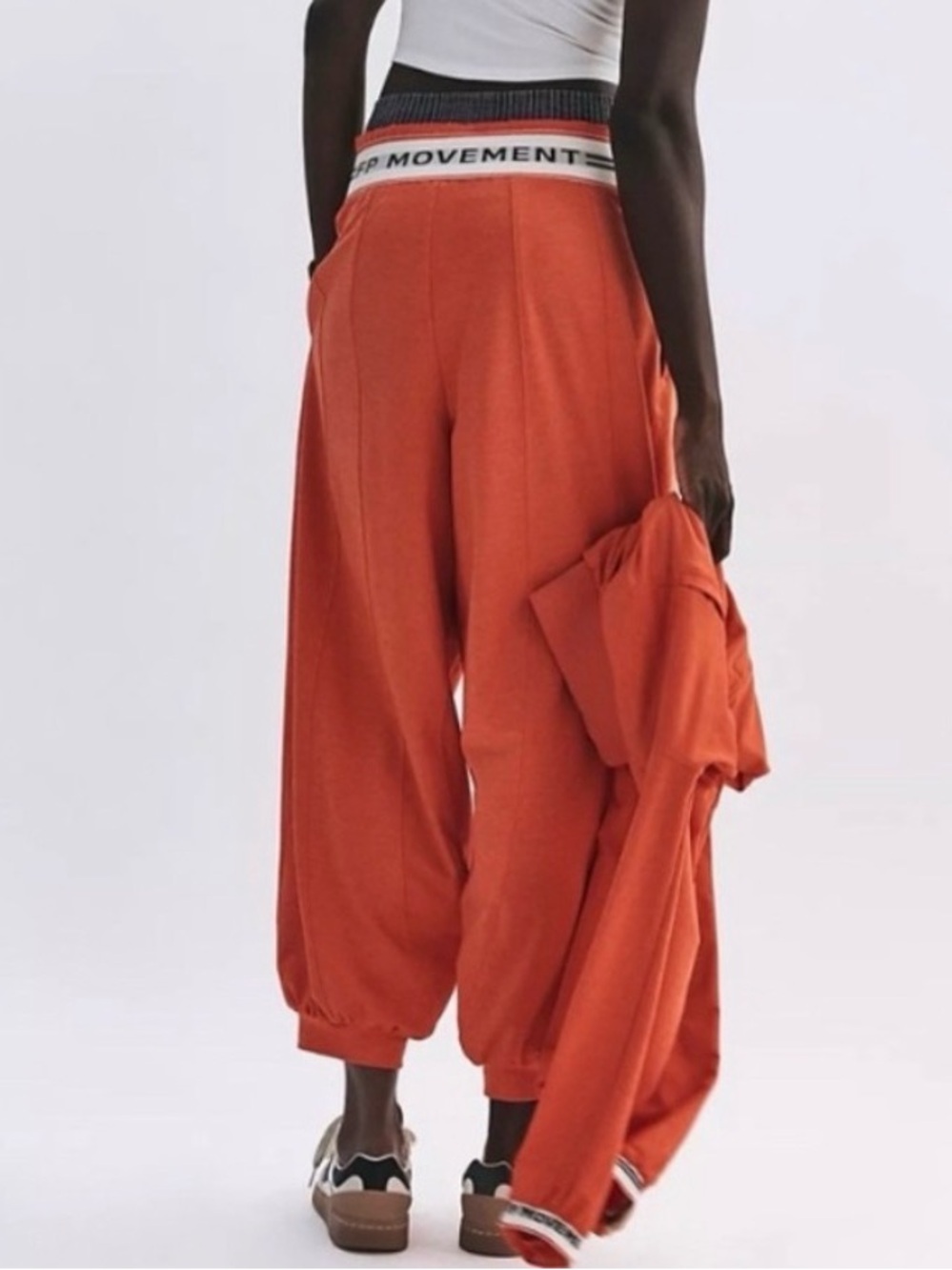 NWT FP Movement Jump Start Joggers in Scarlett - Picture 5 of 5